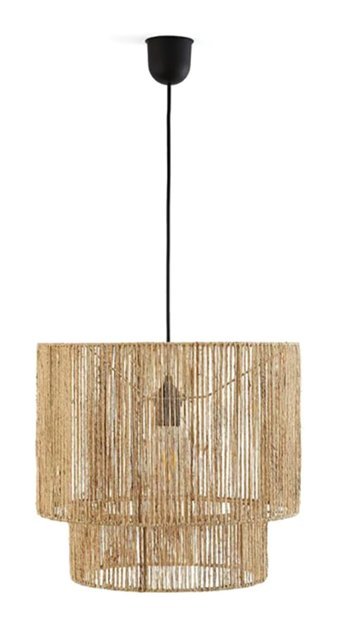 Vivido Abajur 2'li Beyaz Modern Kumaş Salon-Oturma Odası Avize