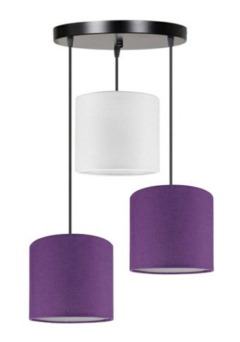 Ladco Aydınlatma M-7106-3-151520 3'lü Siyah Sarkıt Modern Alüminyum Salon-Oturma Odası Avize