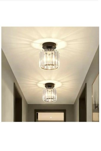 Kocvizyon Magnus Tekli Siyah Sarkıt Modern Kumaş Salon-Oturma Odası Avize