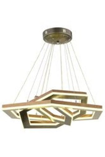 Tt Aydınlatma Tt307-1Tpl-30-Sr Tt Tekli Sarı Ledli Modern Alüminyum Salon-Oturma Odası Avize