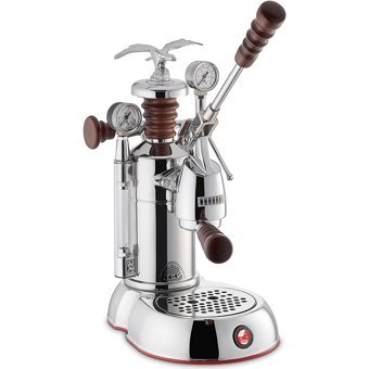 Smeg La Pavoni Esperto Abile 950 W Paslanmaz Çelik Tezgah Üstü Kapsülsüz Mini Manuel Espresso Makinesi Krom