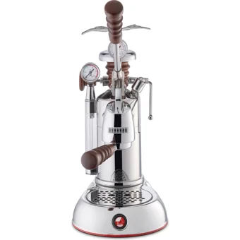 Smeg La Pavoni Esperto Abile 950 W Paslanmaz Çelik Tezgah Üstü Kapsülsüz Mini Manuel Espresso Makinesi Krom