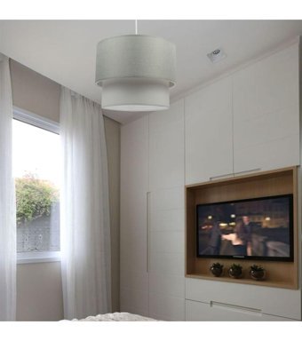 Abralight K106 Tekli Pembe Sarkıt Modern Plastik Salon-Oturma Odası Avize