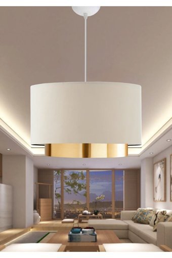 Hegza Lighting Quattro Tekli Beyaz Modern Alüminyum Mutfak Avize