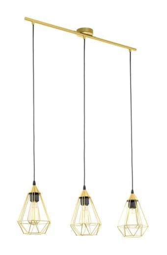Eglo Dobley Pro Tekli Altın Sarkıt Modern Çelik Salon-Oturma Odası Avize