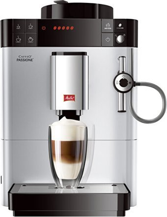 Melitta F53/0-101 Caffeo Passione 1450 W Paslanmaz Çelik Tezgah Üstü Kapsülsüz Öğütücülü Tam Otomatik Espresso Makinesi Inox