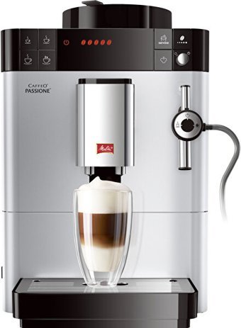 Melitta F53/0-101 Caffeo Passione 1450 W Paslanmaz Çelik Tezgah Üstü Kapsülsüz Öğütücülü Tam Otomatik Espresso Makinesi Inox