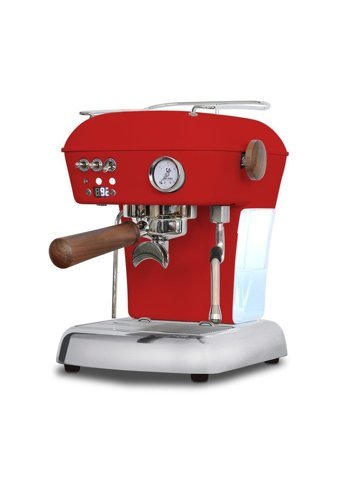 Ascaso Dream Pid 1100 W Paslanmaz Çelik Tezgah Üstü Kapsülsüz Öğütücülü Manuel Espresso Makinesi Kırmızı