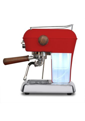 Ascaso Dream Pid 1100 W Paslanmaz Çelik Tezgah Üstü Kapsülsüz Öğütücülü Manuel Espresso Makinesi Kırmızı
