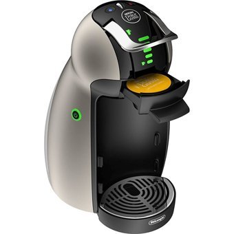 Delonghi EDG 466.S Genio2 1600 W Tezgah Üstü Kapsüllü Mini Yarı Otomatik Espresso Makinesi Siyah