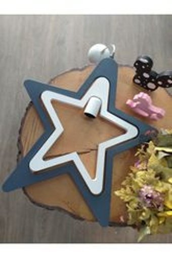 Modelight Tekli Gri Plastik Modern Plastik Salon-Oturma Odası Avize