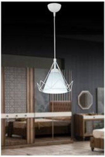 Tt Aydınlatma Tt035-4-By 4'lü Beyaz Ledli Modern Alüminyum Salon-Oturma Odası Avize