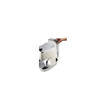 Delonghi ECI341W 1100 W Paslanmaz Çelik Tezgah Üstü Kapsülsüz Espresso Makinesi Bej