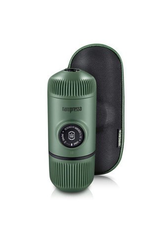 Wacaco Nanopresso Tezgah Üstü Kapsülsüz Taşınabilir Mini Manuel Espresso Makinesi Yeşil