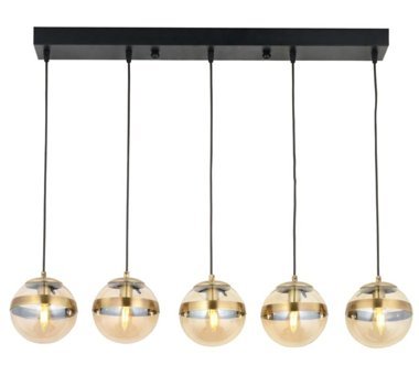 Özcan Aydınlatma 4458-86 Tekli Bej Rattan Rustik Ahşap Salon-Oturma Odası Avize