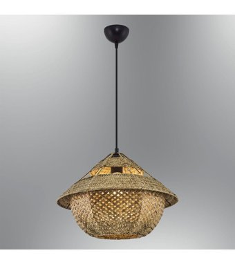Tt Aydınlatma Tt002-Esk Tekli Ekru Ledli Modern Alüminyum Salon-Oturma Odası Avize