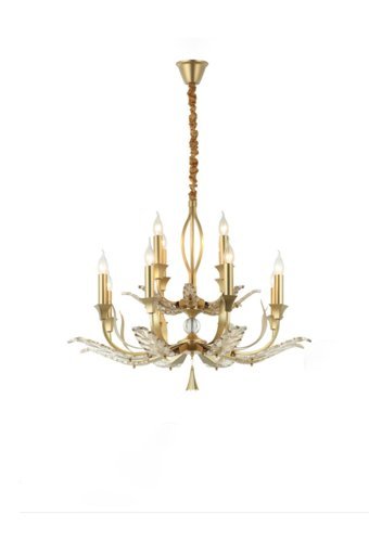 Voxlamp Lighting Solutions Vxl008321 Tekli Beyaz Ledli Modern Alüminyum Salon-Oturma Odası Avize