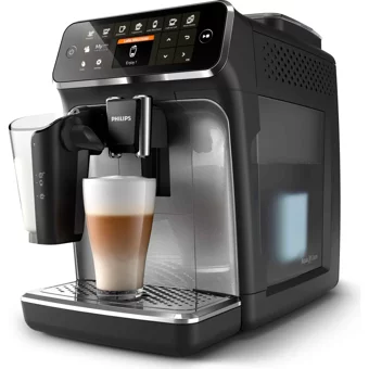 Philips EP4346/70 1500 W Paslanmaz Çelik Tezgah Üstü Kapsülsüz Öğütücülü Yarı Otomatik Espresso Makinesi Siyah