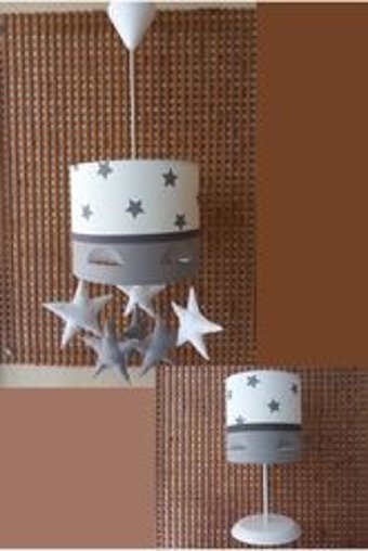 Naturel Lighting Tekli Sarı Halat Otantik Halat Salon-Oturma Odası Avize
