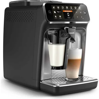 Philips EP4346/70 1500 W Paslanmaz Çelik Tezgah Üstü Kapsülsüz Öğütücülü Yarı Otomatik Espresso Makinesi Siyah