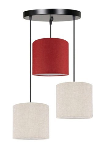 Ladco Aydınlatma Zc-512-3A-Mıx 3'lü Çok Renkli Sarkıt Modern Alüminyum Mutfak Avize
