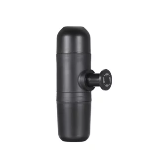 Foyou Kapsülsüz Taşınabilir Mini Espresso Makinesi Siyah