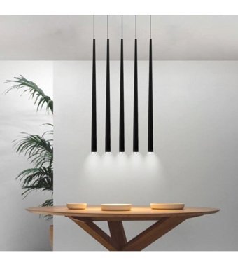 Viesteknoloji Tekli Beyaz Cam Modern Kumaş Salon-Oturma Odası Avize