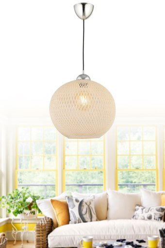 Modelight Tekli Siyah Sarkıt Modern Plastik Avize