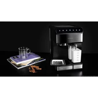 Cecotec Power Instant-Ccino Touch Serisi 1350 W Tezgah Üstü Kapsülsüz Yarı Otomatik Espresso Makinesi Siyah
