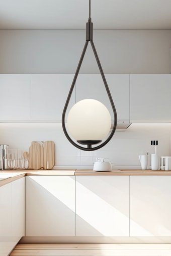 Apliqa Mirabella 5'li Altın Sarkıt Modern Metal Salon-Oturma Odası Avize