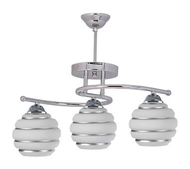 Eyshop Tekli Beyaz Sensörlü Kumandalı Kristal Taşlı Modern Alüminyum Salon-Oturma Odası Avize
