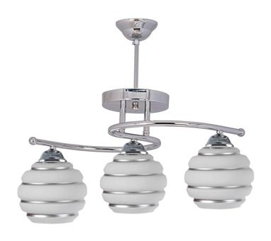 Eyshop Tekli Beyaz Sensörlü Kumandalı Kristal Taşlı Modern Alüminyum Salon-Oturma Odası Avize