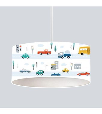 Caprice Halı Cp163 Tekli Beyaz Sarkıt Modern Plastik Bebek-Çocuk Odası Avize