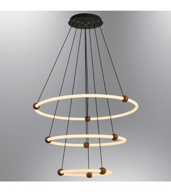 Oia Light Olr63L Raven Tekli Bej Modern Bambu Salon Avize