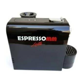 Espressomm 1200 W Tezgah Üstü Kapsüllü Yarı Otomatik Espresso Makinesi Siyah