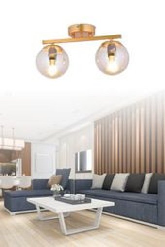 Perateknoloji Klasik 3'lü Gri Ledli Modern Alüminyum Salon-Oturma Odası Avize