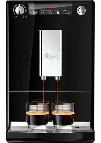 Melitta E950-101 1400 W Paslanmaz Çelik Tezgah Üstü Kapsülsüz Öğütücülü Tam Otomatik Espresso Makinesi Siyah