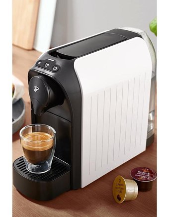 Tchibo Cafissimo Easy 1250 W Tezgah Üstü Kapsüllü Mini Yarı Otomatik Espresso Makinesi Siyah