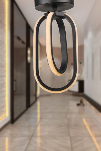 Begüsa 3'lü Metalik Metal Modern Alüminyum Salon-Oturma Odası Avize