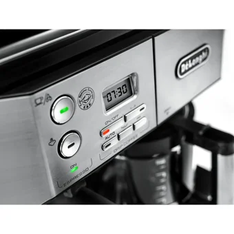 Delonghi Combi BCO 431.S 1500 W Metal Tezgah Üstü Kapsülsüz Espresso Makinesi Siyah