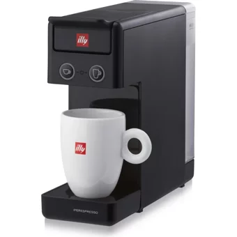 F. Francis Y3.3 2300 W Alüminyum Tezgah Üstü Kapsüllü Mini Espresso Makinesi Siyah