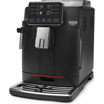 Gaggia RI9601/01 Cadorna Plus 1900 W Paslanmaz Çelik Tezgah Üstü Kapsülsüz Öğütücülü Tam Otomatik Espresso Makinesi Siyah