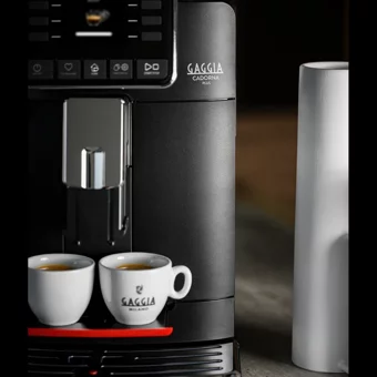 Gaggia RI9601/01 Cadorna Plus 1900 W Paslanmaz Çelik Tezgah Üstü Kapsülsüz Öğütücülü Tam Otomatik Espresso Makinesi Siyah