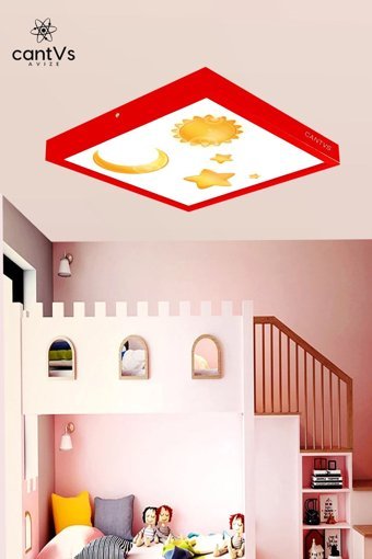 Burenze 5'li Sarı Kristal Taşlı Modern Alüminyum Salon Avize