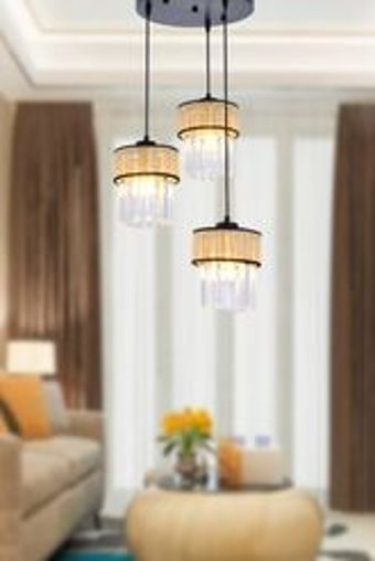 Philips 2'li Beyaz Modern Alüminyum Salon Avize