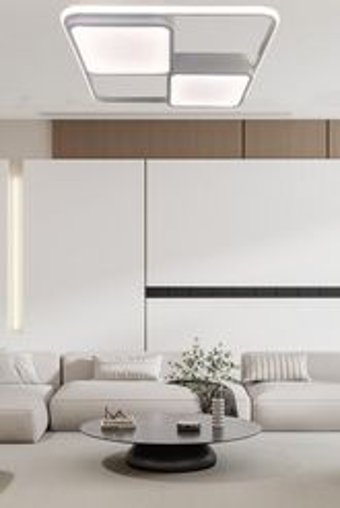 Ladco Aydınlatma A-283-2S 2'li Siyah Boru Modern Alüminyum Salon-Oturma Odası Avize