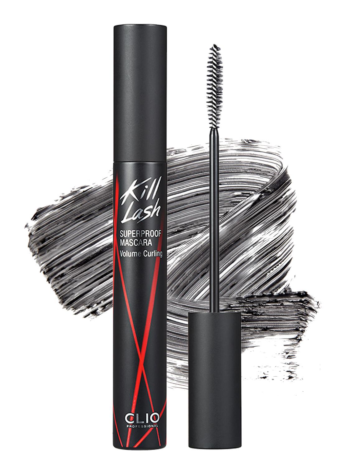 Clio Kill Lash 02 Volume Curling Hacim Veren Suya Dayanıklı Siyah Maskara