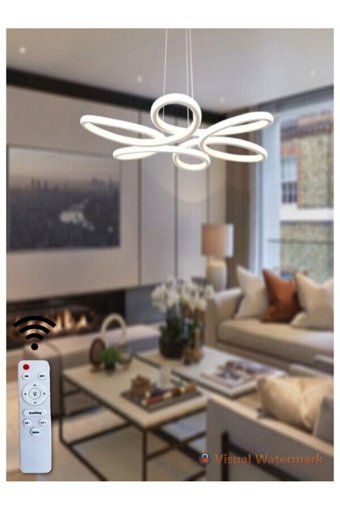 Evsehomes Ea5033 Tekli Sarı Sarkıt Modern Plastik Bebek-Çocuk Odası Avize