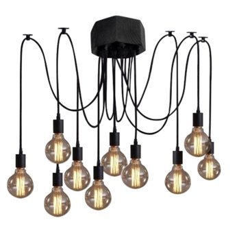 Woodhub 2'li Beyaz Sarkıt Modern Plastik Salon-Oturma Odası Avize