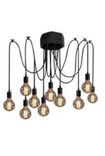 Woodhub 2'li Beyaz Sarkıt Modern Plastik Salon-Oturma Odası Avize